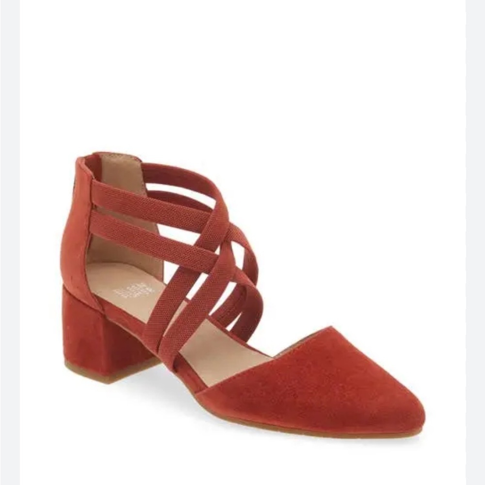 Eileen Fisher Women's Juku Pump in Cayenne